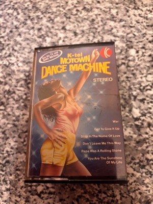 K-TEL MOTOWN DANCE MACHINE MC KASSETTE TAPE