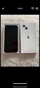 iPhone 13, 128 GB, Weiß – kleine Macken, 77 % Akku, voll funktionsfähig