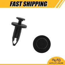 200Pcs 7mm Hole Dia Plastic Rivet Fender Push Pin Fastener Clips Custom for Car