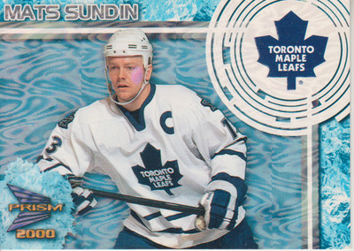 1999-00 Pacific Prism Clear Advantage Mats Sundin - Toronto Maple Leafs
