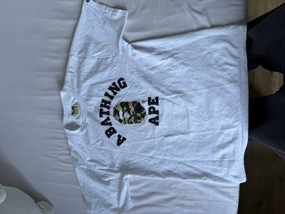A Bathing Ape BAPE T-Shirt Herren Weiß Größe M Fits S