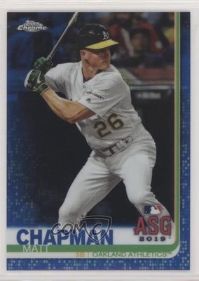 2019 Chrome Update Target All-Star Game Blue Refractor 7/150 Matt Chapman 0ed0