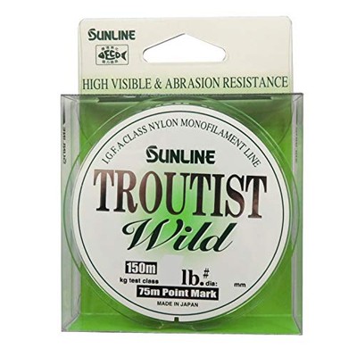 Sunline Nylon Line Torautisuto Wild 150M 0.6 No. 2.5Lb Super Mat Green