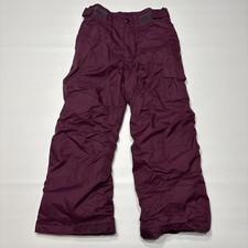 Columbia OUTGROWN Youth Snow Pants  Plum XS 6/6X 