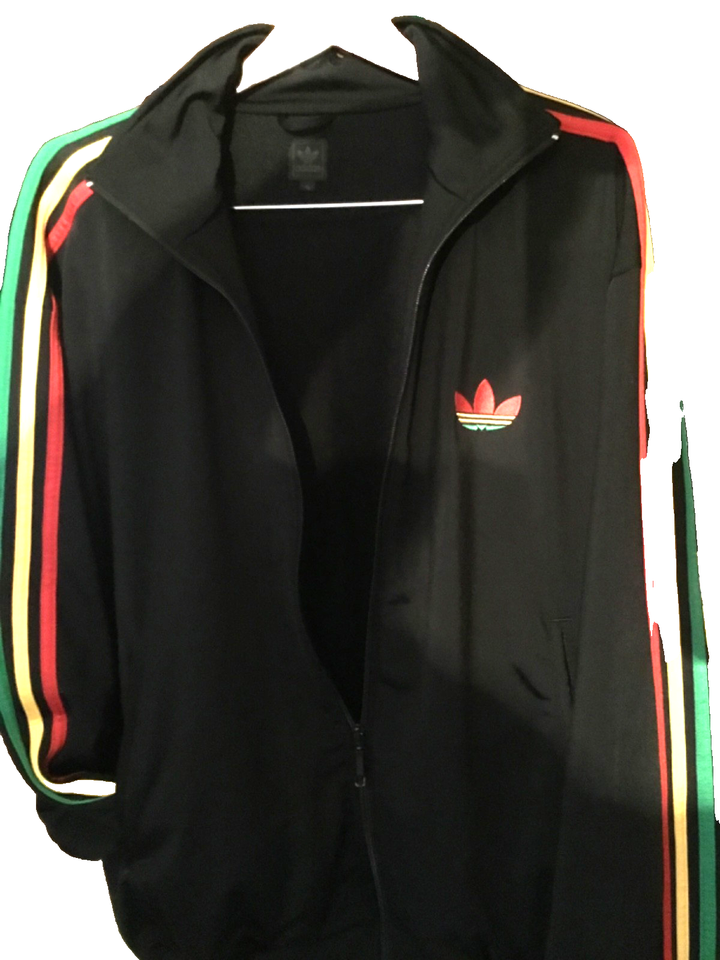 Adidas rasta jamaican colours 2 piece tracksuit good con xl | eBay UK