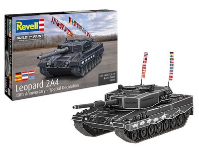 Revell 03368 - 1/35 Leopard 2A4 - Special Decoration 40th anniversary - Neu