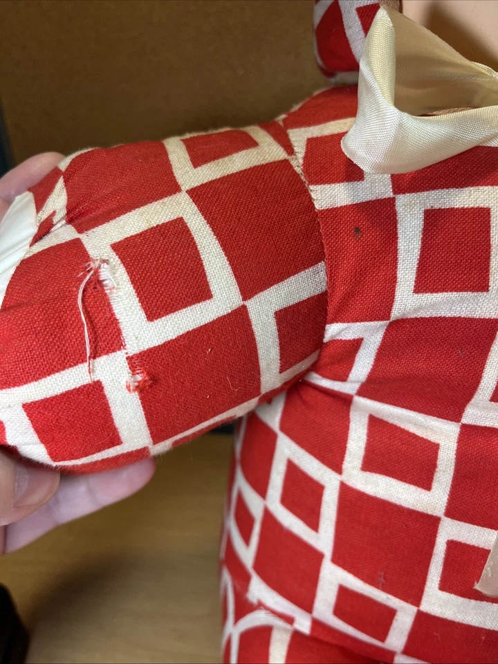 Muñeca bebé Premio Carnaval vintage con cara de plástico/celuloide Samwell? "Aprox 24""" Foto 3 de 4