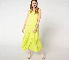 #178 Attitudes by Renee Regular Textured Woven Tank Dress SIZE XL