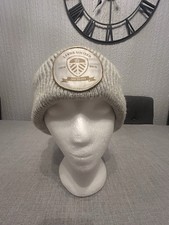 Leeds United Centenary Cuff Beanie 47 adult one size