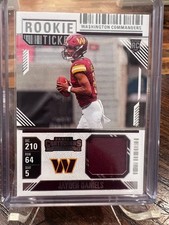 2024 Panini Contenders Rookie Ticket Swatch #RTS-JDS (Variation) JAYDEN DANIELS