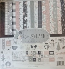 Echo Park 12"x 12" WINTERLAND collection kit NICE Quick Ship 