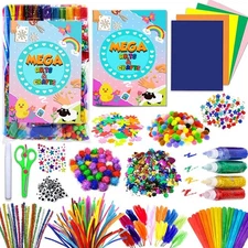 Goody King Arts and Crafts Supplies for Kids - All in One Kid Crafts Toddler Act