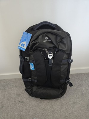 Eagle Creek Global Companion 65L Rucksack - Schwarz. Nagelneu mit Etikett