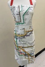 New York City Subway Map APRON NWOT