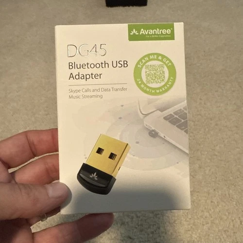 Avantree DG45 Wireless USB Bluetooth 5.0 Dongle Sealed