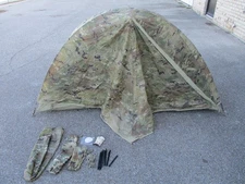 ✅ARMY OCP MULTICAM ONE MAN COMBAT SHELTER LITEFIGHTER 1 BIVOUC BIVY TENT BEDNET