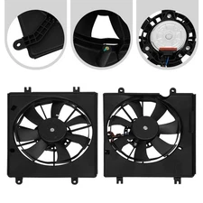 For 23-25 Acura Integra/Honda Civic Cooling Fan Set LH & RH Radiator Cooling Fan