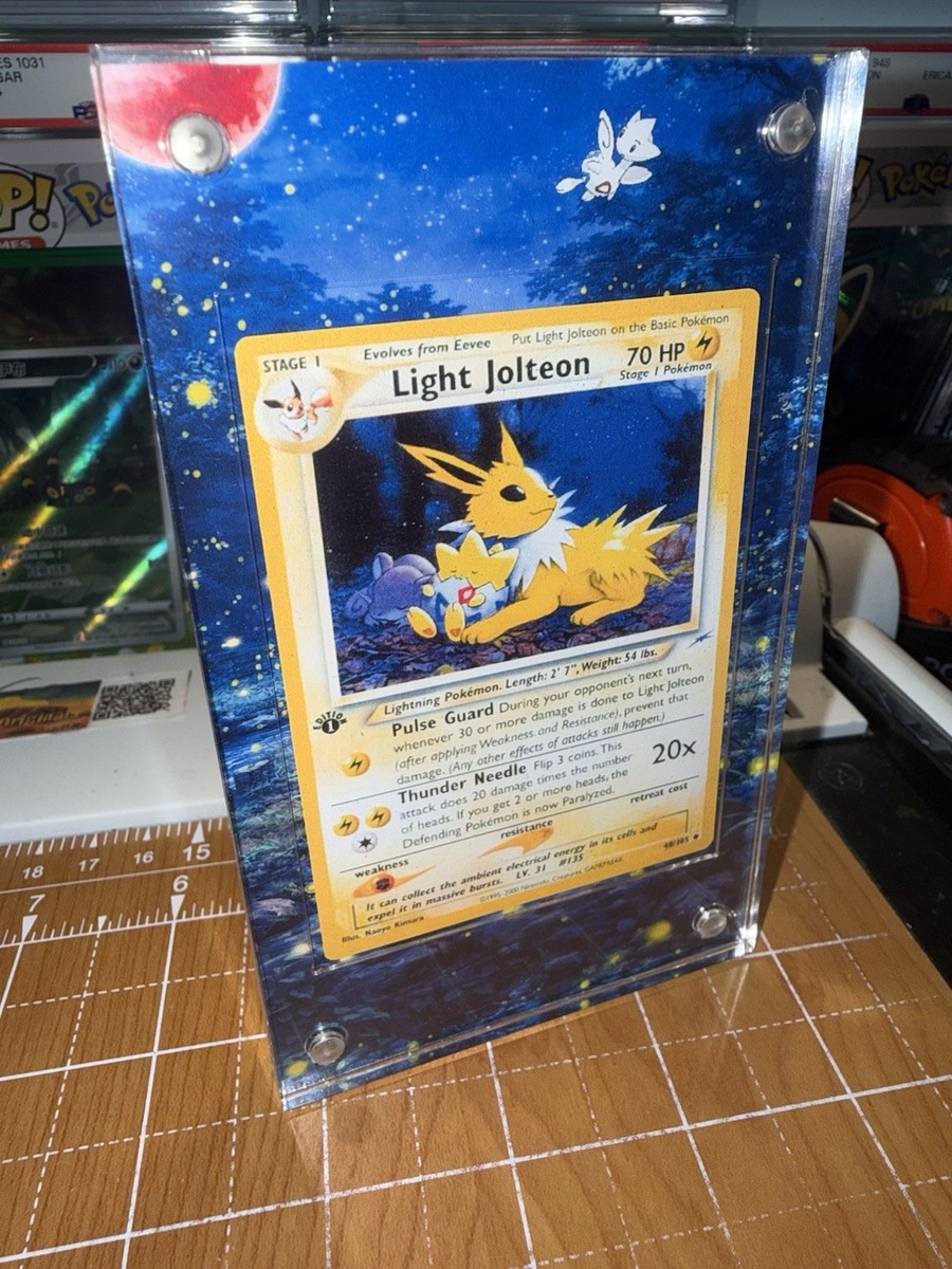 Light Jolteon Uncommon Neo Destiny 1st Edition 048/105 🧲 Extended
