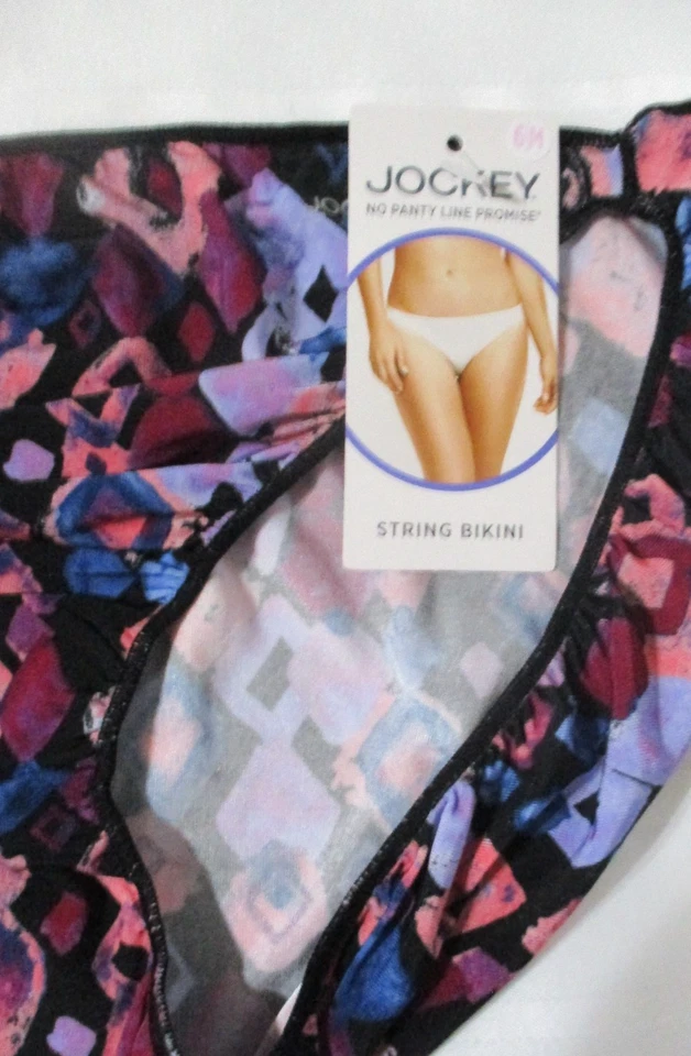 BIKINI JOCKEY TALLA 6 M CUERDA 1330 TACTEL SIN PANTY LINE PROMESA ROSA GEO BRAGAS Foto 3 de 4