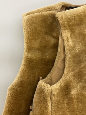 muller of yoshiokubo◆ベスト/38/ポリエステル/BRW/MLF22709 muller of yoshiokubo vest 38 polyester Brown MLF22709 Used