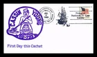 US COVER CASSIN YOUNG FIRST DAY NAVAL CACHET USS CONSTITUTION PICTORIAL CANCEL