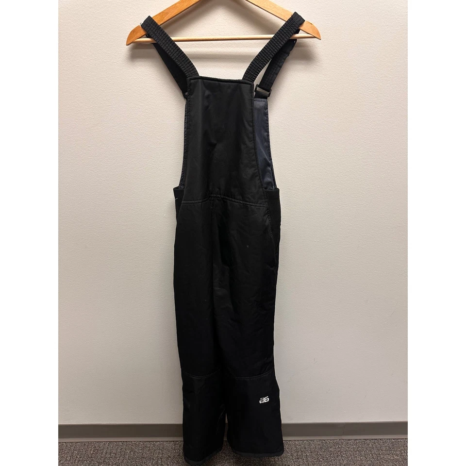 Arctix Youth Black Snow Bibs Size Large Winter Ski Snowboard Pants Overalls - Image 2 of 4