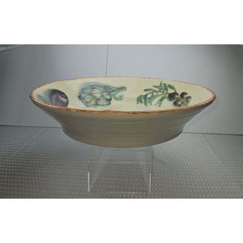 Williams Sonoma Jardin Potager Large Pasta Serving Bowl 14 1/2" Made in Italy - Picture 6 of 6