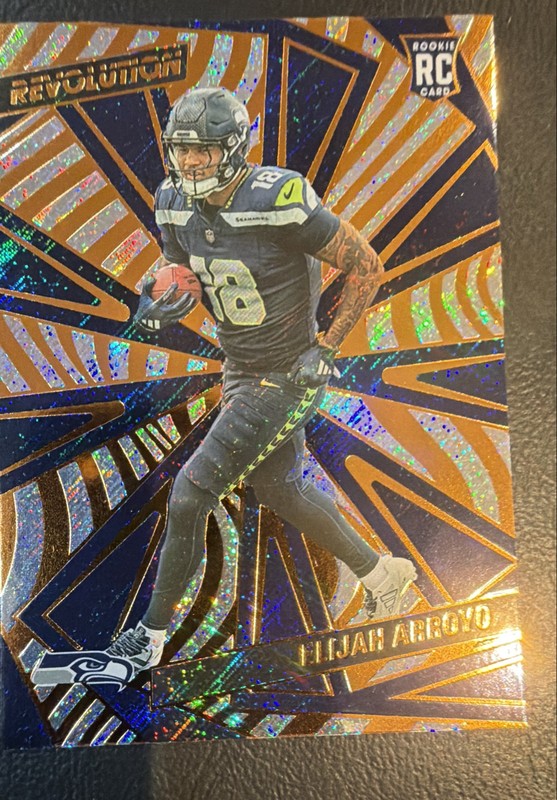2025 Panini Revolution - Rookies Elijah Arroyo #210 Fractal /99 (RC)