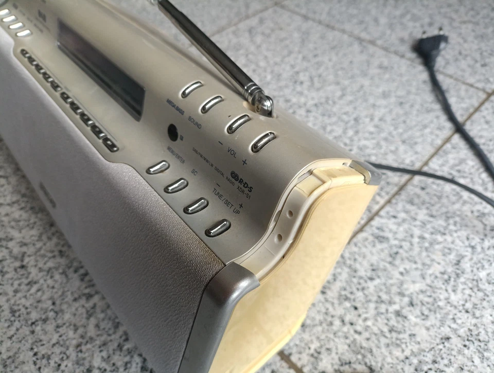 Sony Xrd-1 DAB Digitalradio , Mit Eingang+Ausgang Klinke. Und Kopfhörer Ausgang - Bild 2 von 4