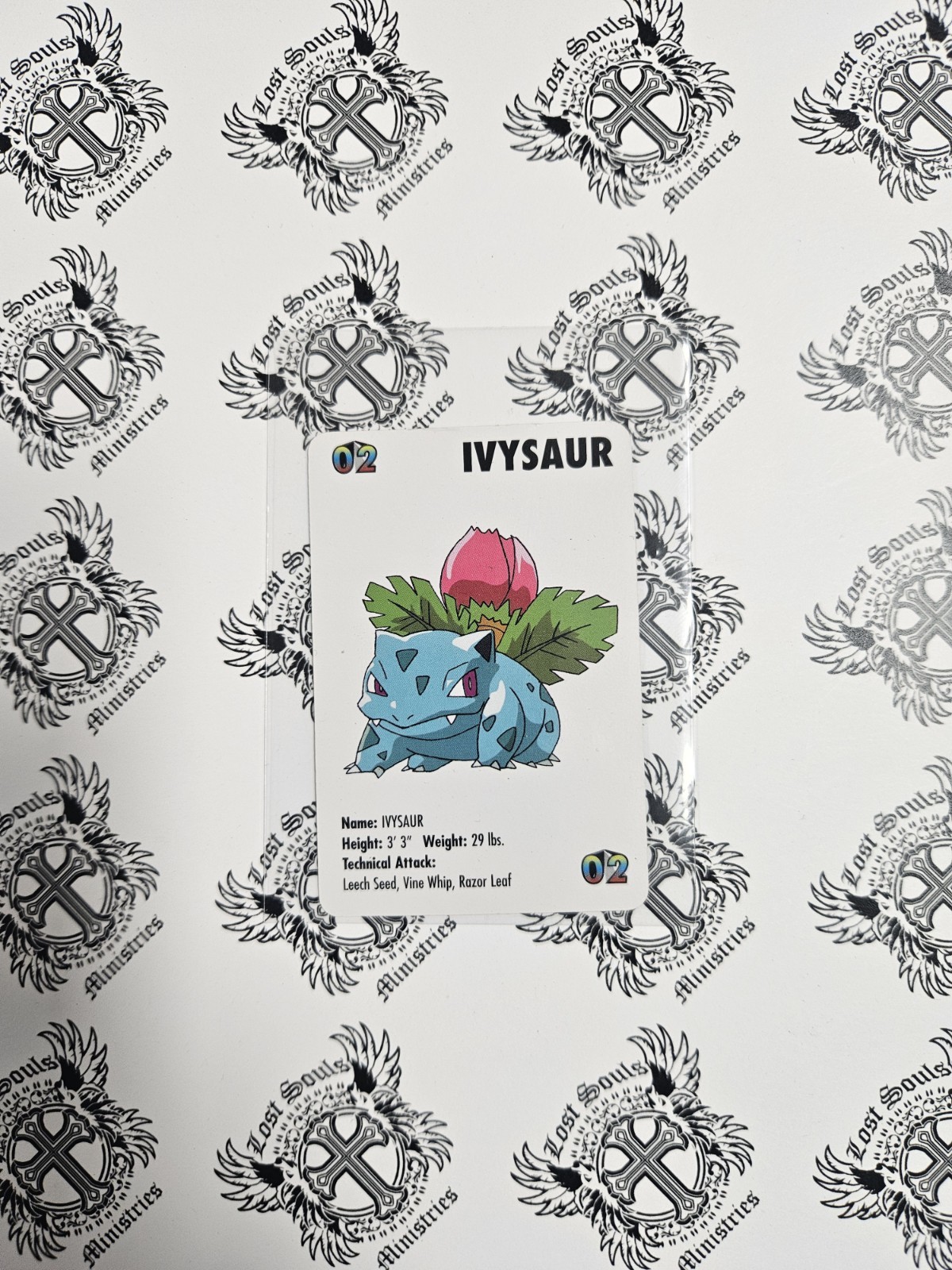 1998 Vintage KFC Nintendo🔥 Pokemon Mini Card🔥🔥 Ivysaur 02 🔥