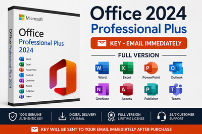 Office 2024 Professional Plus Key - Full Version - Email Immediately