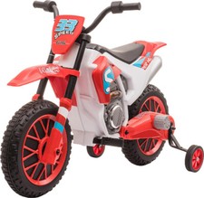 Moto da Cross Elettrica per Bambini da 3-5 Anni Rosso Dechome