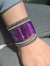 Paparazzi Jewelry "MERMAIDS Have More Fun" Purple Urban Bracelet.