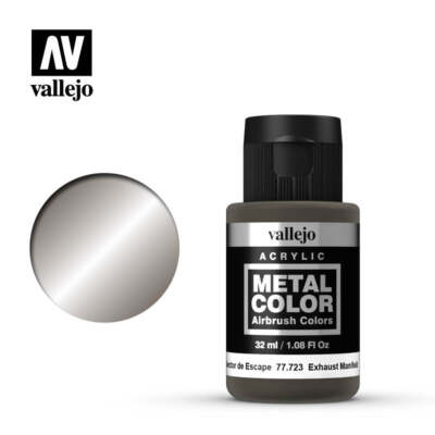 Vallejo 77723 Metal Color Exhaust Manifold Acrylic Paint 35ml - US