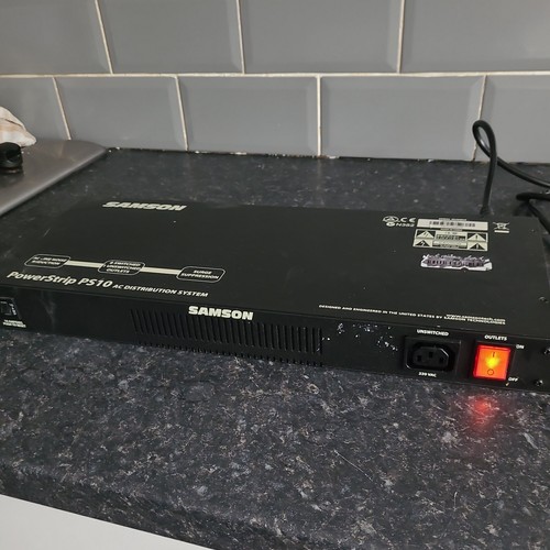 Samson Power Strip PS10 AC Distribution eBay