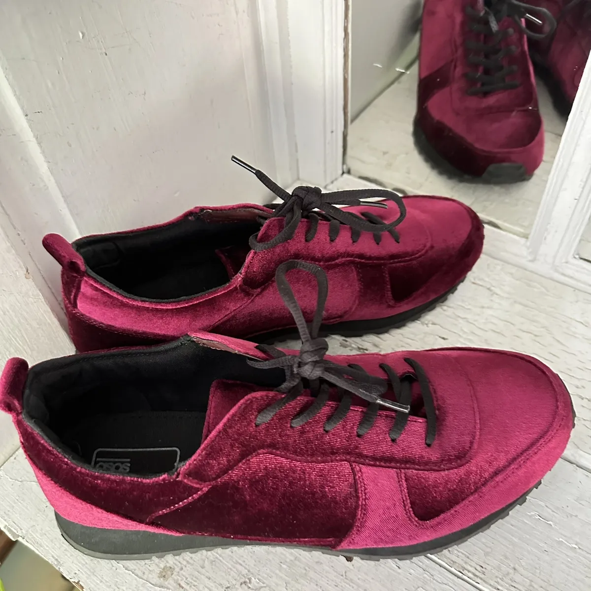 The Red Marcel is a beautiful velvet shoe with a jacquard print for added  style. This velvet slip on tuxedo shoe has an a… | Tuxedo shoes, Velvet  shoes, Red loafers