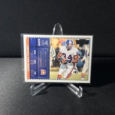 Shannon Sharpe 2022 Panini Contenders Football GAME DAY TICKET GDT-SSH Broncos