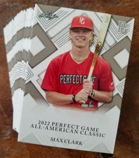 2022 Leaf Perfect Game All American Classic Complete Set Max Clark Jenkins