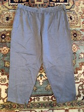 NWT Eileen Fisher Tapered Relaxed Tencel Linen Pant In Smoke Sz 3X 169