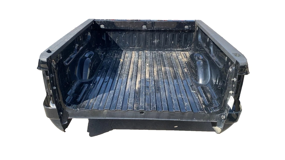 ⭕ Chevrolet Silverado 1500 2014-2018 platón pickup caja 5' 9" negro Foto 2 de 4