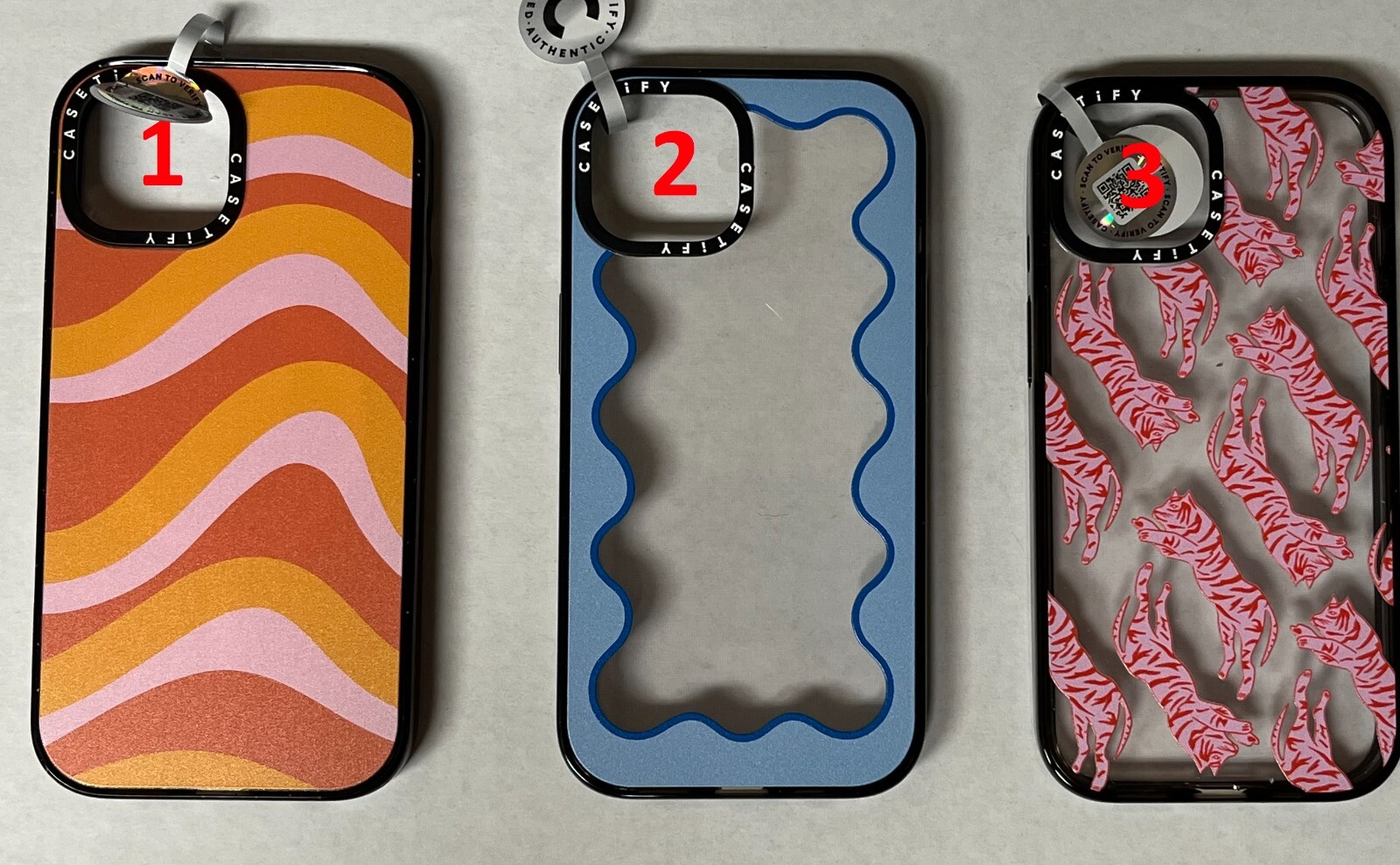 CASETIFY Impact MagSafe Case for iPhone 15 with Authentication Stickers-image