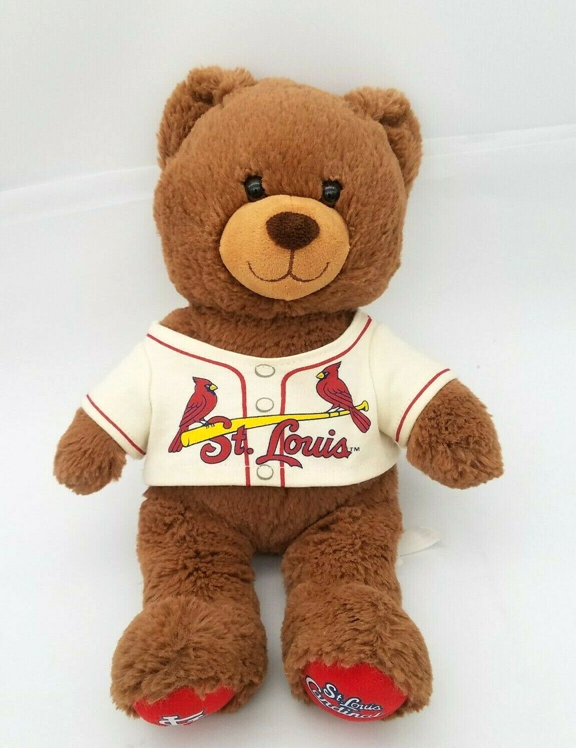 Build a Bear Teddy Bear with St. Louis Cardinals Shirt 2015 Stadium Giveaway 12