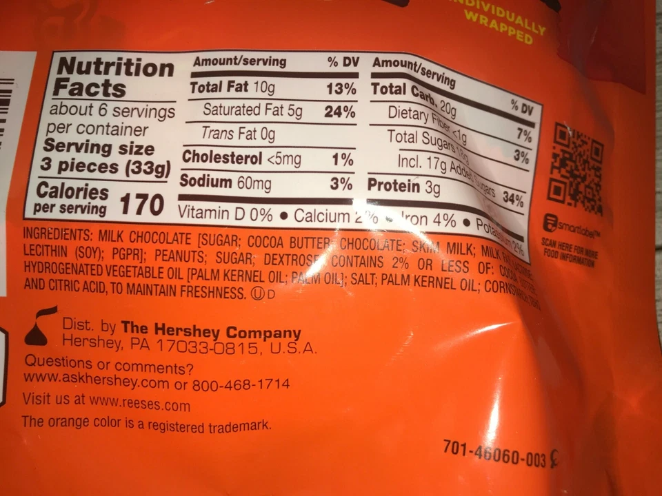 Pacote com 4 xícaras de manteiga de amendoim REESE'S chocolate ao leite fino saco de 7,37 oz Reeses - Imagem 2 de 3