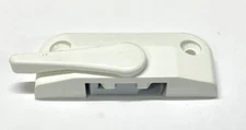White Composite Sweep Latch Cam Sash Window Lock 2-1/16 center