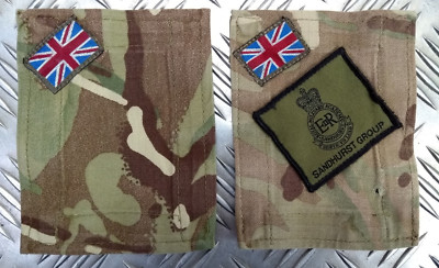 MTP Blanking Patches with Genuine Sandhurst Group TRF Patch Genuine ...