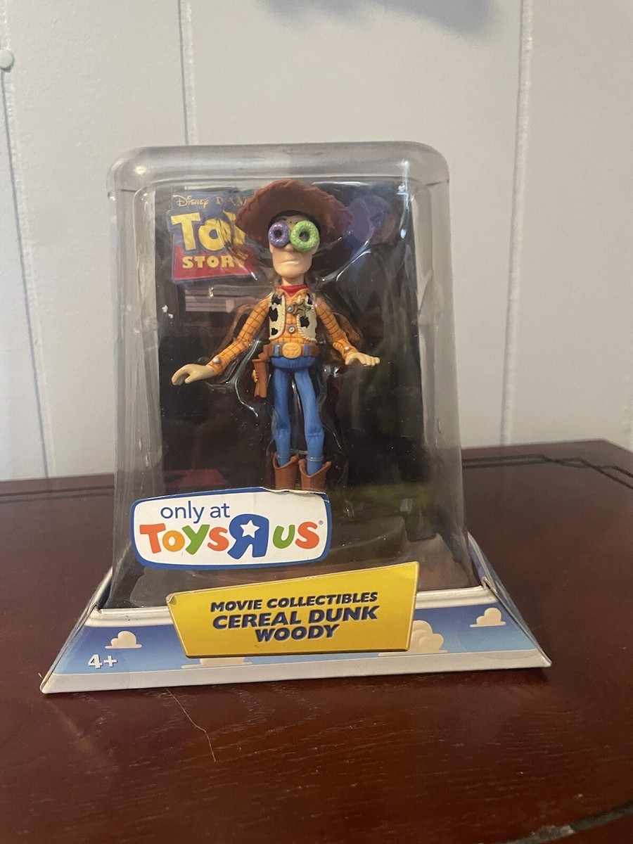 Disney Pixar Toy Story Figure Movie Cereal Dunk Woody Toys R US | eBay