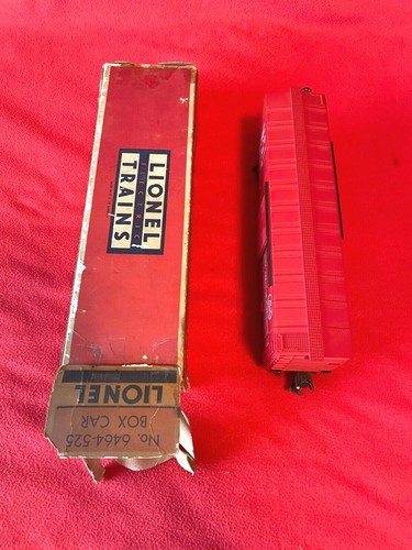 LIONEL POSTWAR 6464-525 MINNEAPOLIS & ST LOUIS (MStL) BOXCAR 1957-58 W/OB C7 - Picture 8 of 9