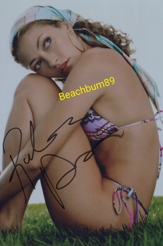 'REBECCA GAYHEART' - "Urban Legend", "Scream 2" - Autographed 8X10 Photo COA - Picture 4 of 4