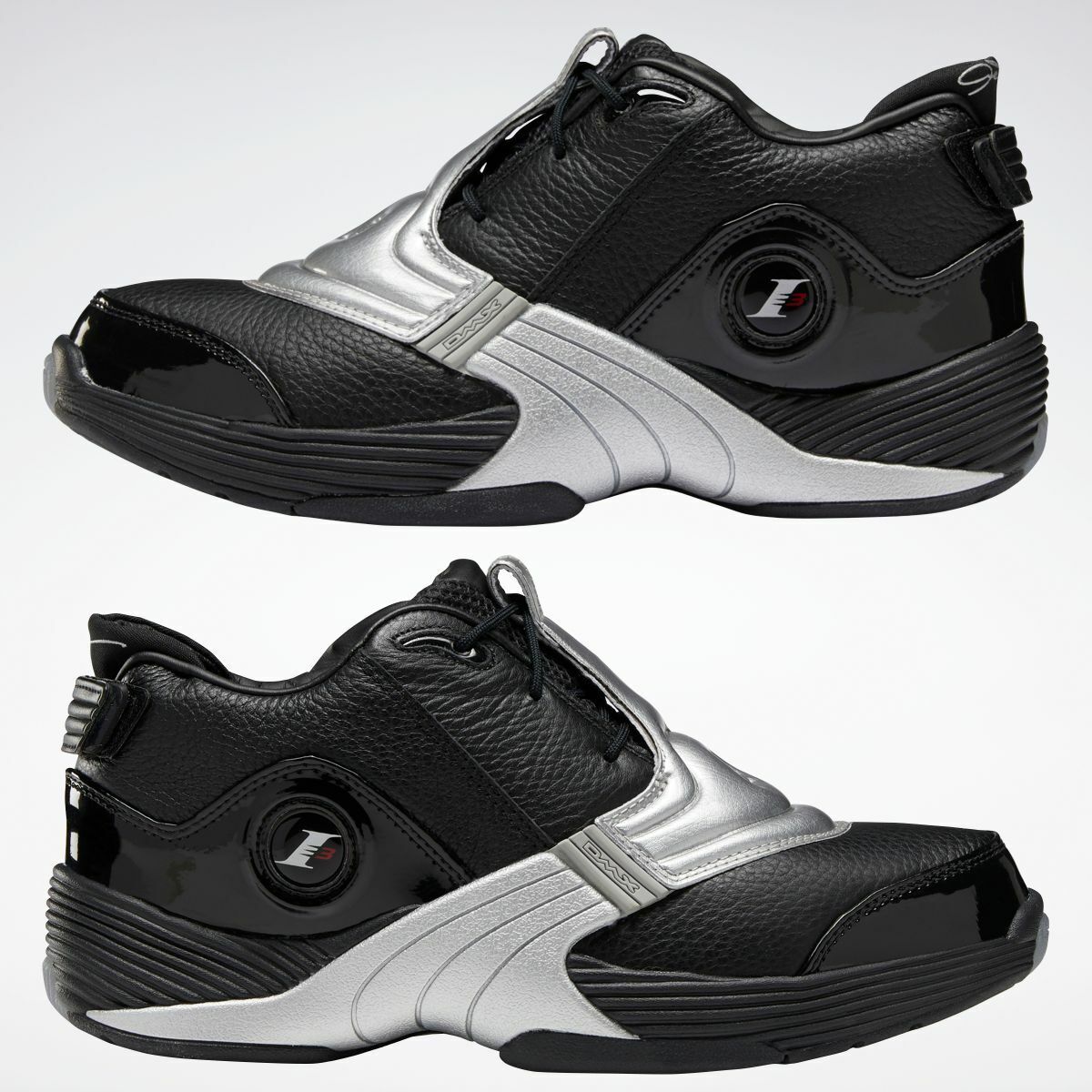 Reebok Allen Iverson Answer V 5 OG Black Silver Men 11.5 Reebok Allen Iverson Answer V 5 OG Black Silver Men 11.5