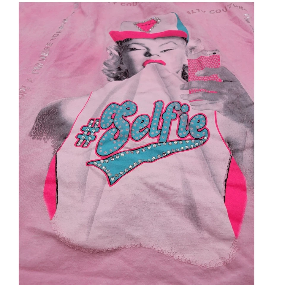 Camisa RAWYALTY COUTURE Para Hombre Talla 4xl Rosa Marilyn Monroe RARA Estrás  Foto 4 de 4